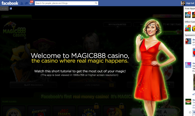 888 Rolls Out Real Money Facebook Casino App